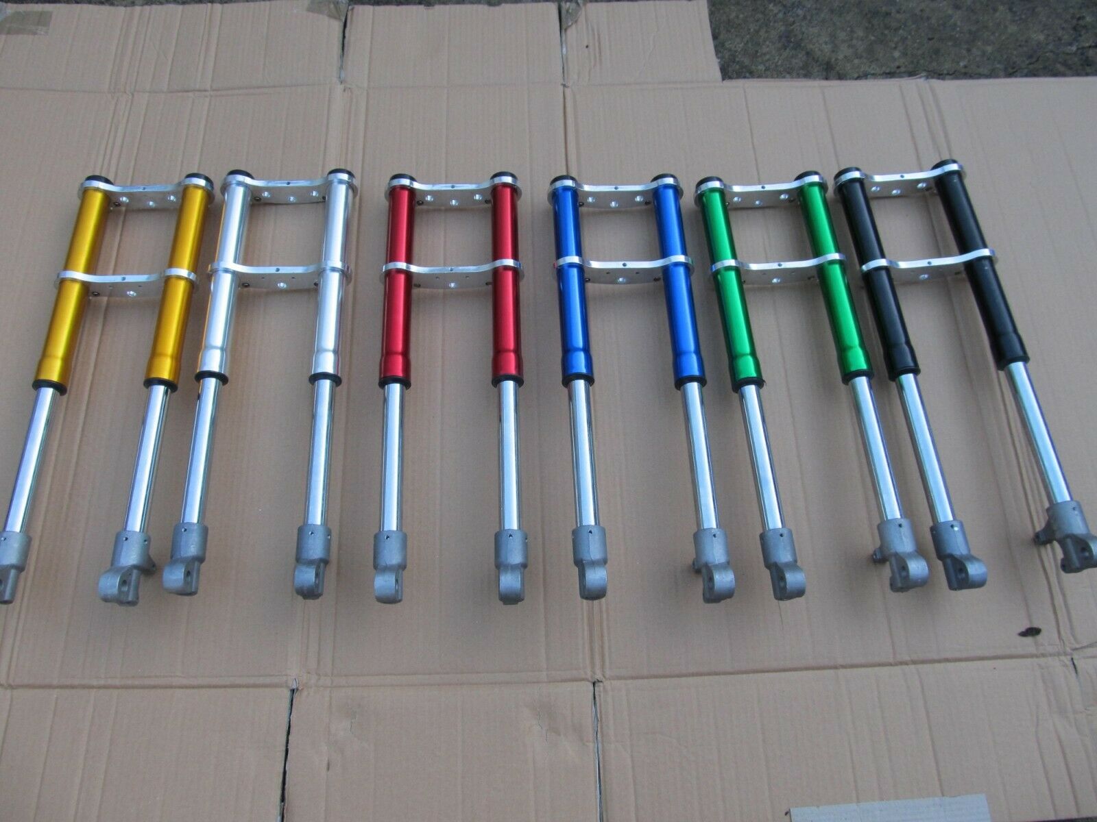 bicycle front fork assembly